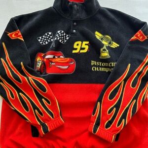 Disney Cars Black and Red Men's Sweater